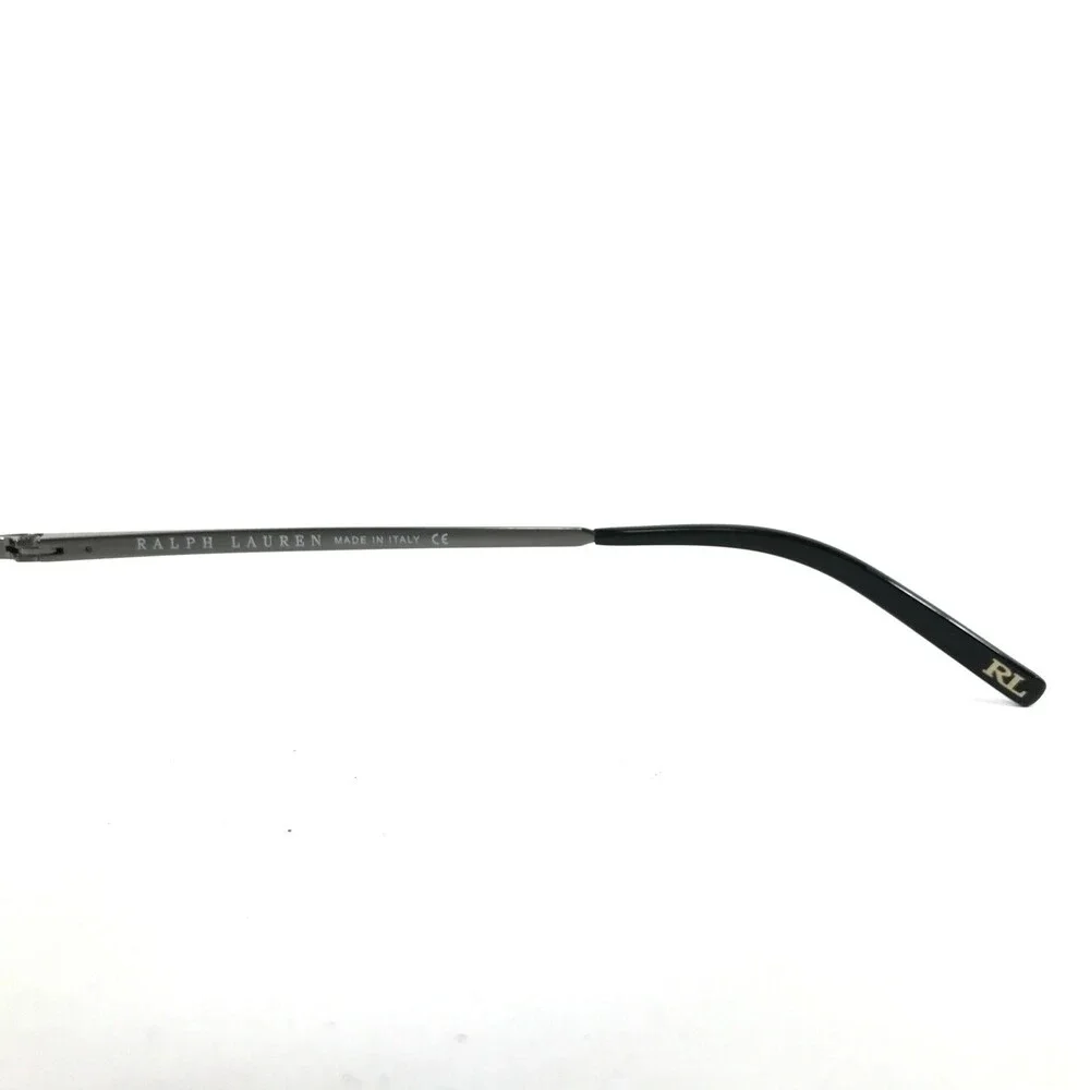 Ralph Lauren Petite Eyeglasses Frames RL 5002 9002 Grey Oval Half Rim 48-18-135